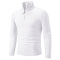 Men's Plus Size Fleece Mock Neck Sweater