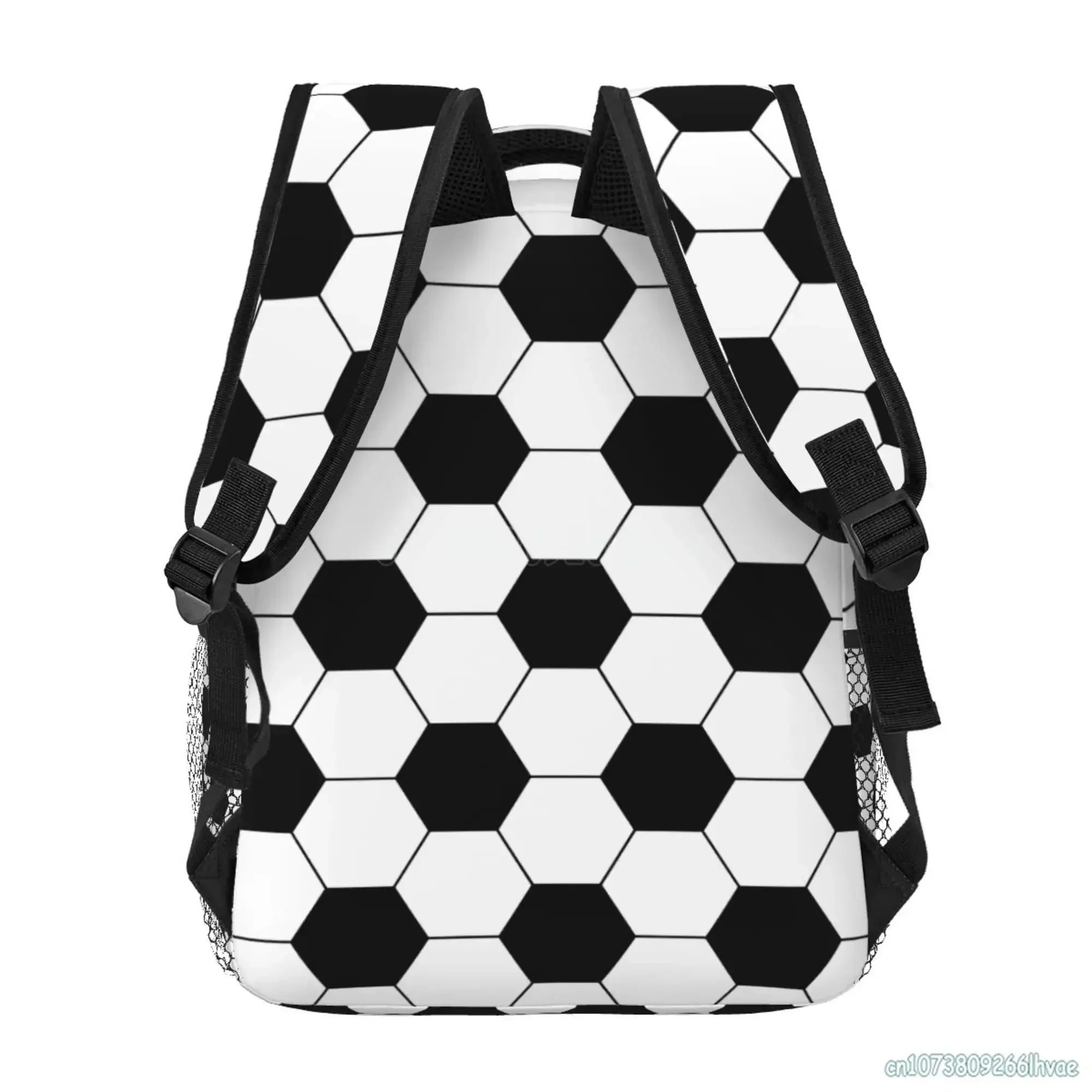 Soccer Pattern Backpack – World Cup 2026 Football Travel & School Bag