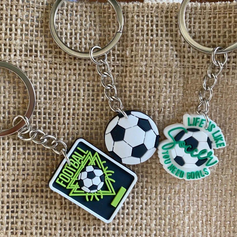 10Pcs Soccer Keychains – World Cup 2026 Team Supporter Party Pack