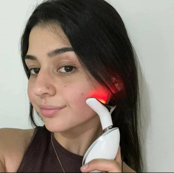 Microcurrent Facial Massager – 7-Color LED Skin Firming Device