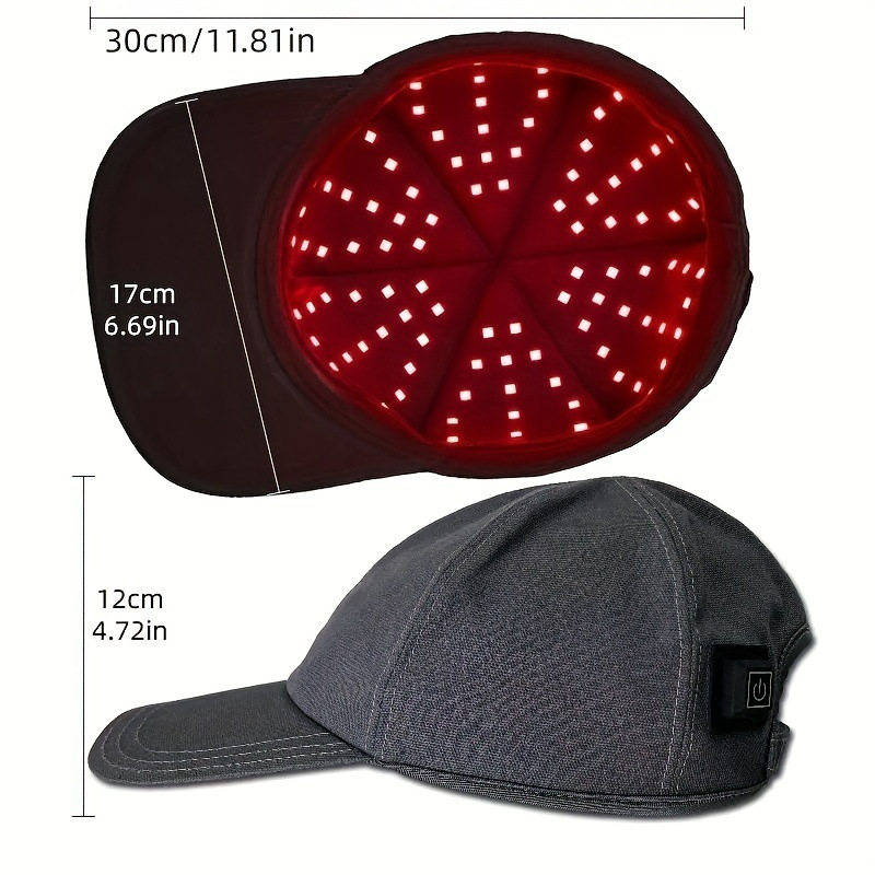 Advanced Red Light Therapy Hair Growth Cap – LED Infrared Scalp Treatment